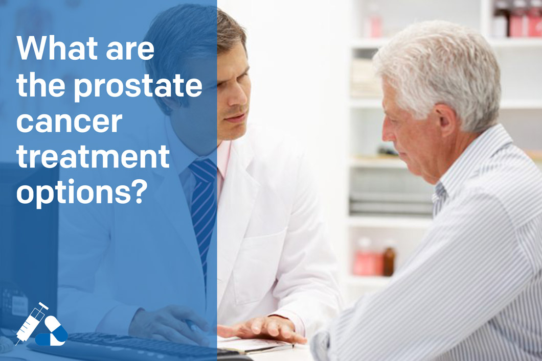 What are the prostate cancer treatment options?