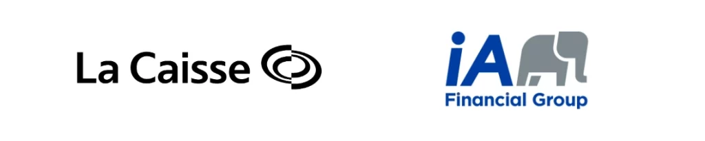 Logo IA anglais et La Caisse